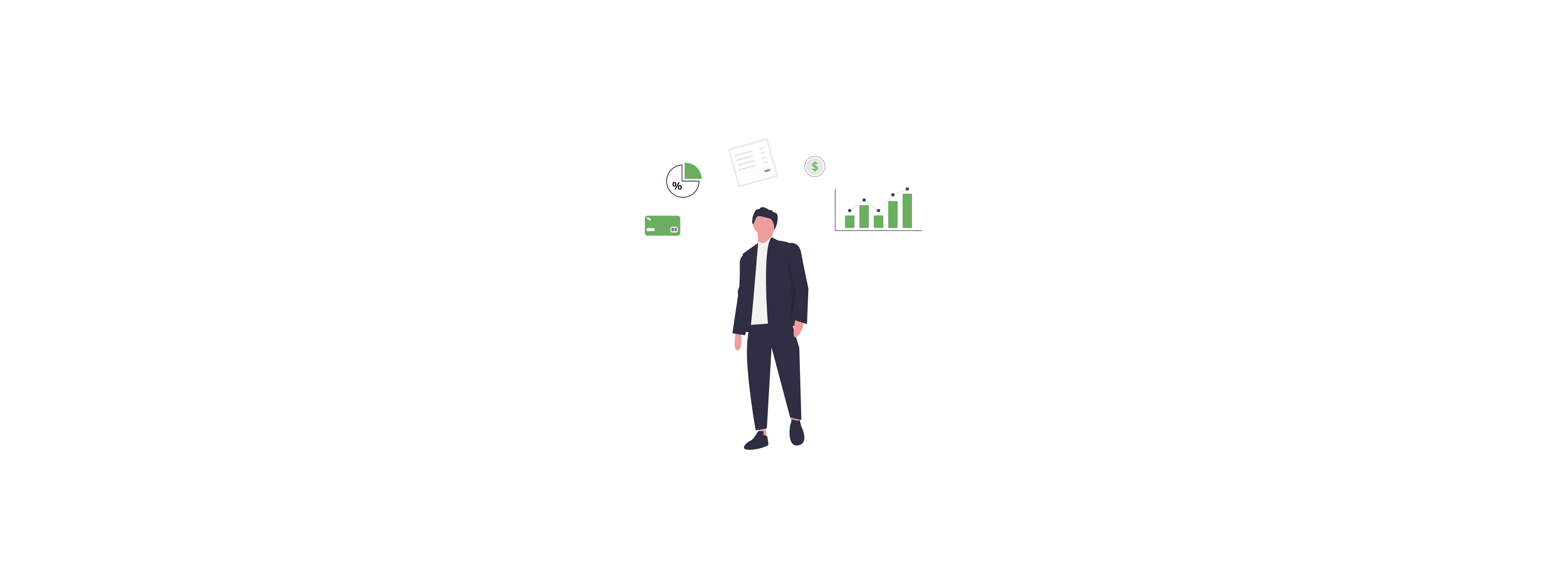 Icon representing wealth growth