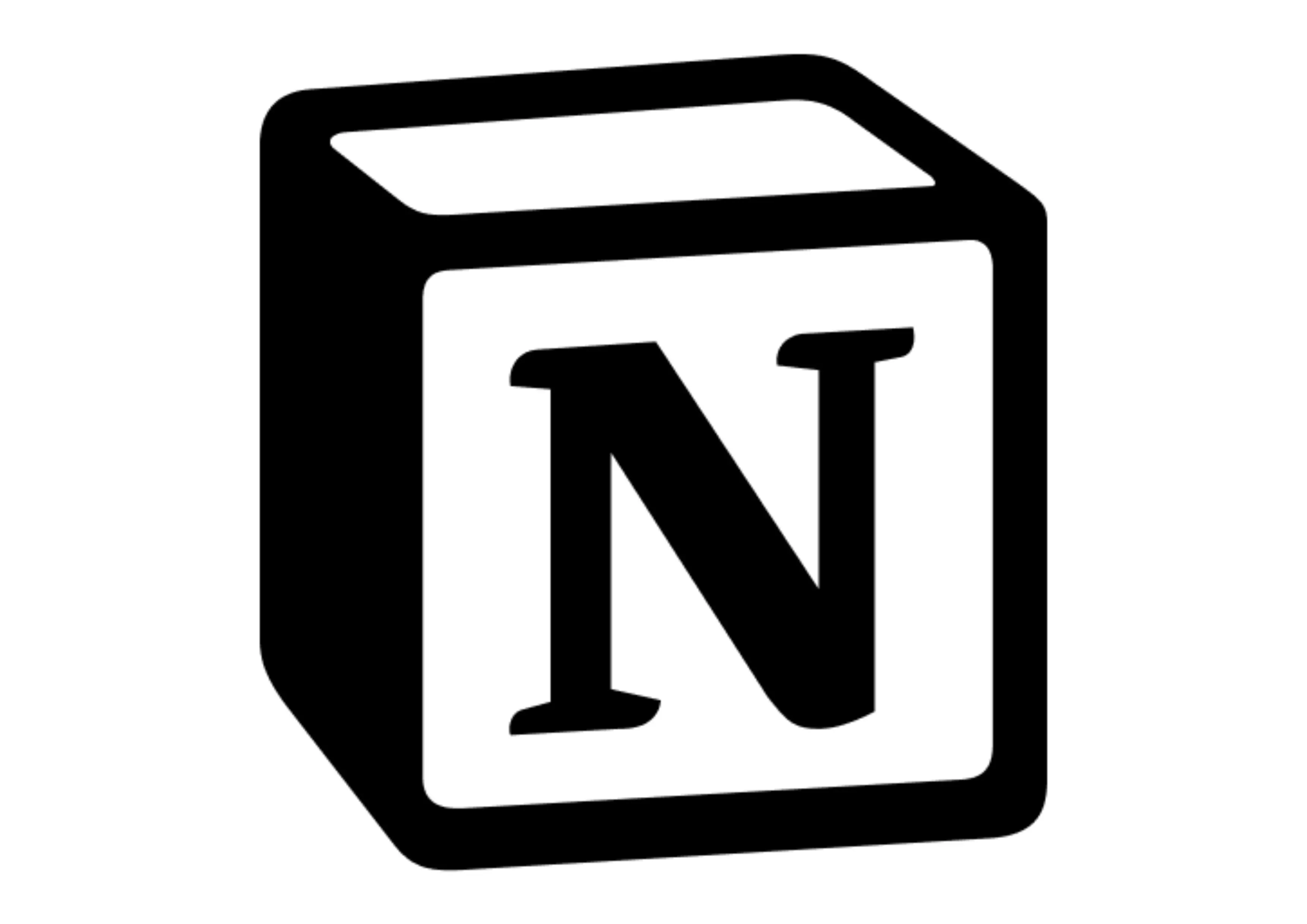 Logo of Notion, a tool for increasing productivity